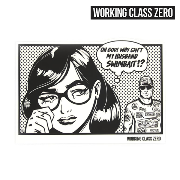 ワーキングクラスゼロ WORKING CLASS ZERO ステッカー　Husband